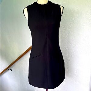 Zara Black Sleeveless Mini Dress, Size M (224)